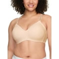 thumbnail image 1 of Warners Blissful Benefits Women's Underarm-Smoothing Comfort Wireless Lightly Lined T-Shirt Bra, 34B-40C, 1 of 7