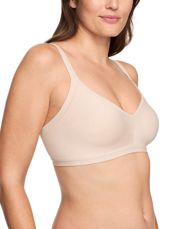 Women's Underarm-Smoothing With Seamless Stretch Wireless Lightly Lined Comfort Bra, S-3X