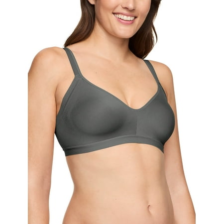 Warners Blissful Benefits Women's Underarm-Smoothing With Seamless Stretch Wireless Lightly Lined Comfort Bra, S-3X