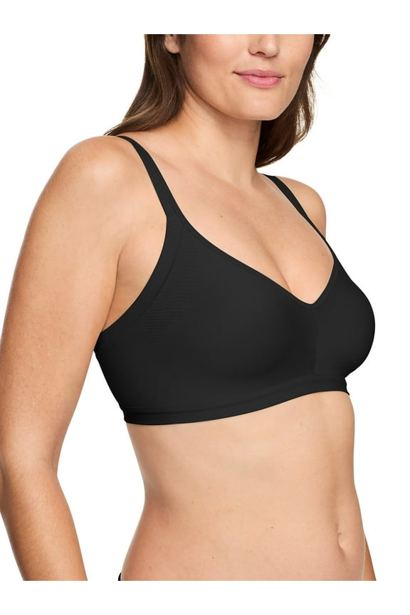 Women's Underarm-Smoothing with Seamless Stretch Wireless Lightly Lined Comfort Bra, Sizes S-3XL