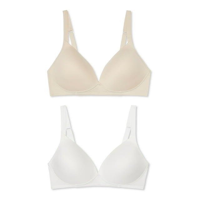 Warners® Blissful Benefits Wireless Lift T-Shirt Bra 2-Pack 04003W - Walmart.com