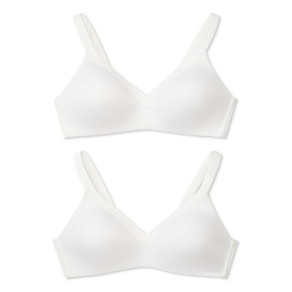 Warners® Blissful Benefits Wireless Lightly Lined T-Shirt Bra 2-Pack 04011W