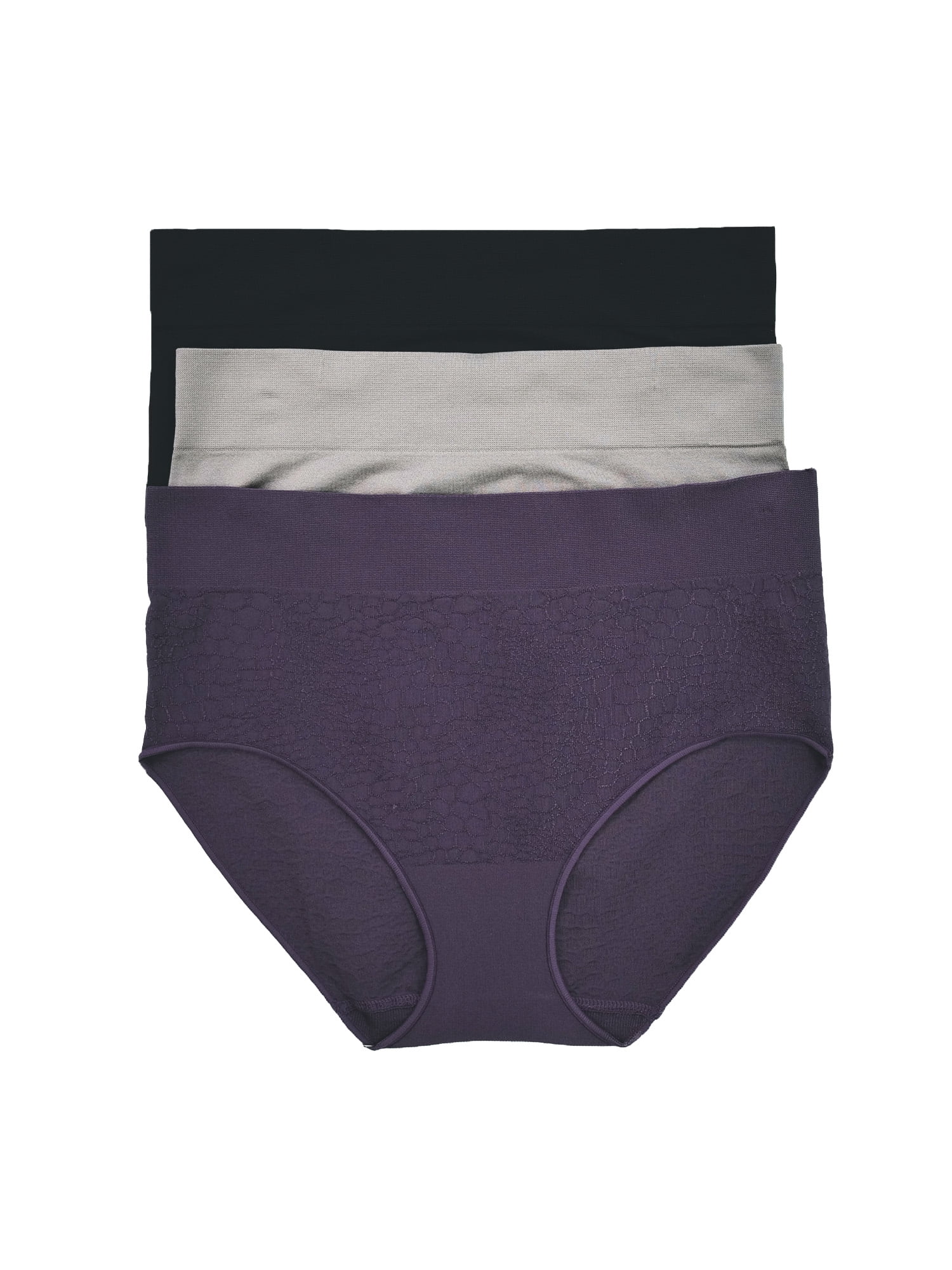 Warners® Blissful Benefits Women's Dig-Free Seamless Brief 3-Pack, Sizes S-3XL
