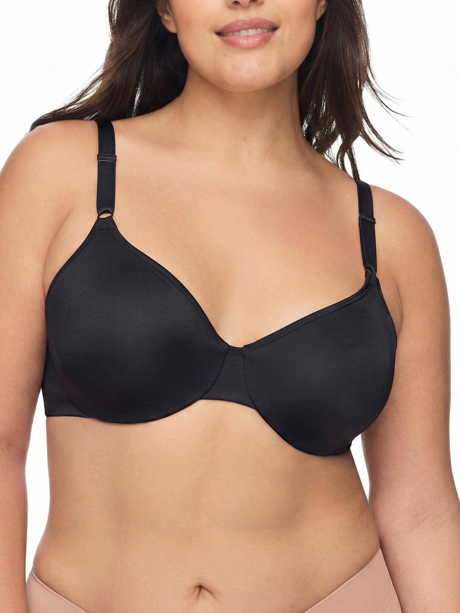 Warners Blissful Benefits Women's Easy Size Unlined Underwire T-Shirt Bra