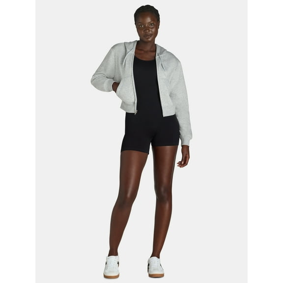 Warners Blissful Benefits Women's Seamless Smoothing Romper Bodysuit, 1-pack, Sizes XS - 3X