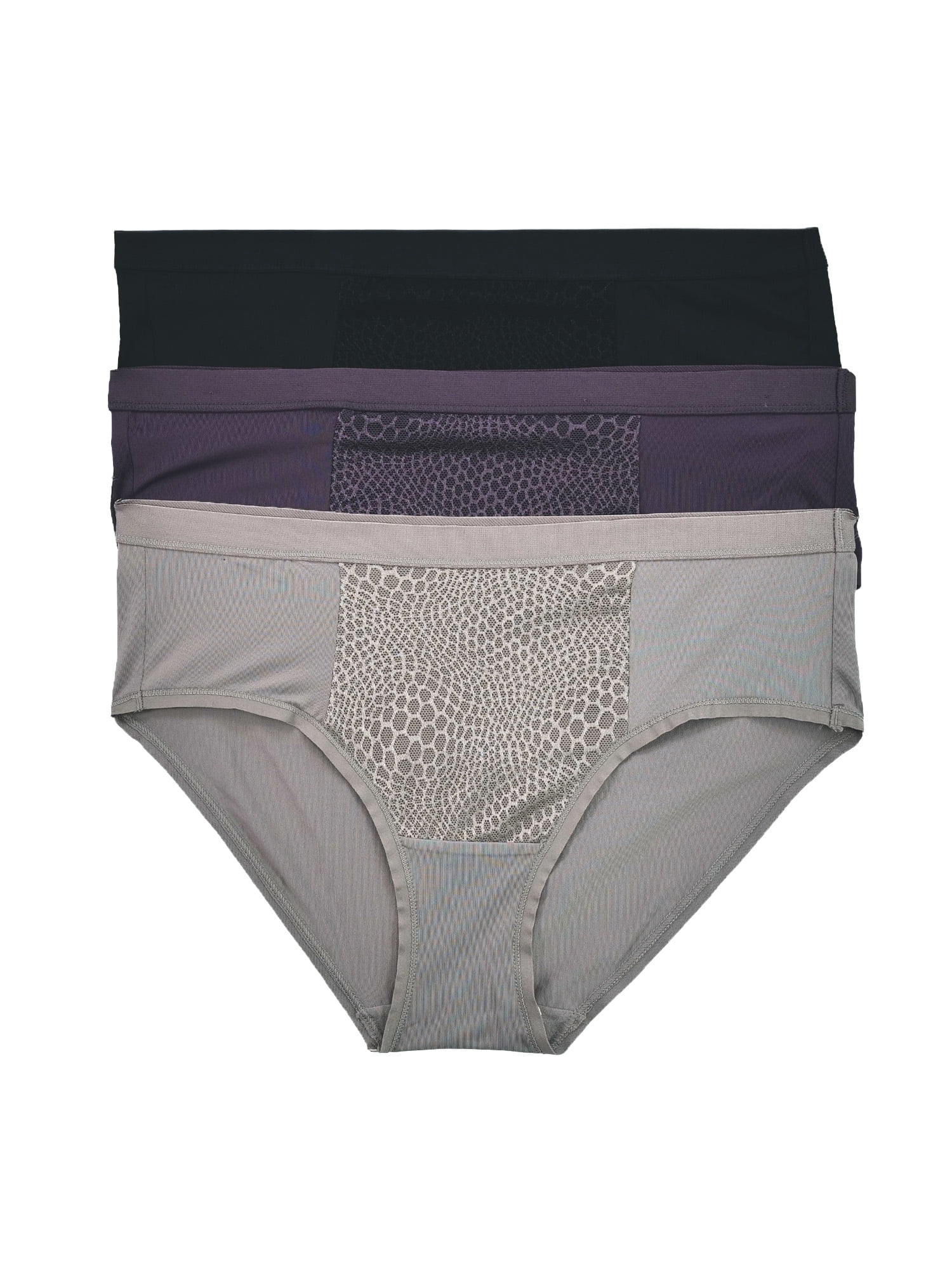 Warners®Blissful Benefits Women's Tummy Smoothing Hipster 3-Pack , Sizes S-3XL