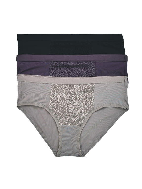 Warners®Blissful Benefits Women's Tummy Smoothing Hipster 3-Pack , Sizes S-3XL