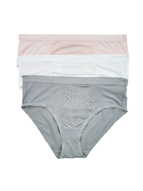 Warners®Blissful Benefits Women's Tummy Smoothing Hipster 3-Pack , Sizes S-3XL