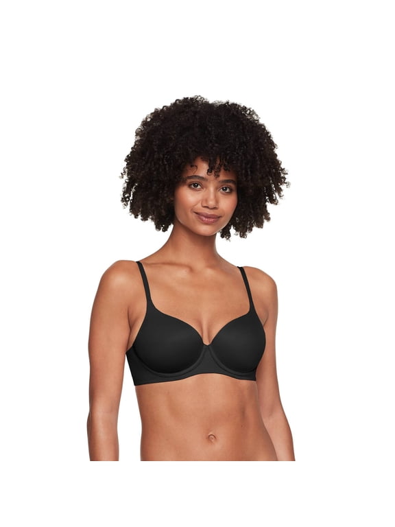 Cloud 9® Easy Size™ Underwire T-Shirt Bra RA1051A Color: Black Size: SMALL