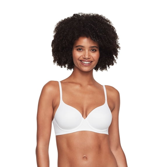 Warners Cloud 9® Easy Size™ Underwire T-Shirt Bra RA1051A Color: Classic White Size: SMALL