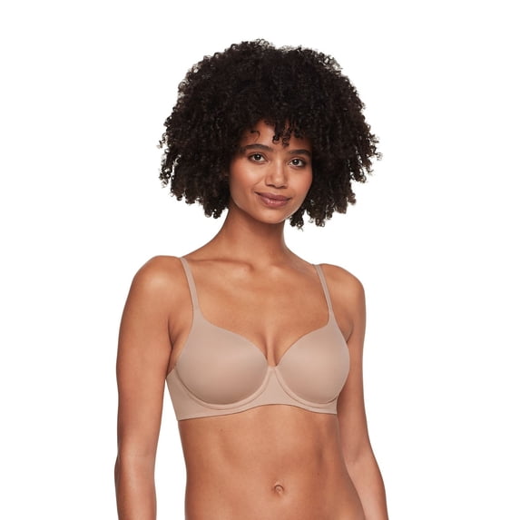 Warners Cloud 9® Easy Size™ Underwire T-Shirt Bra RA1051A Color: Toasted Almond Size: X LARGE