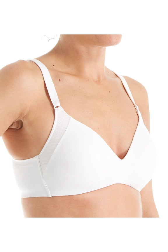Women's Warner's RN2771A Cloud 9 Pillow Soft Wire-Free Bra with Lift (White 36B)