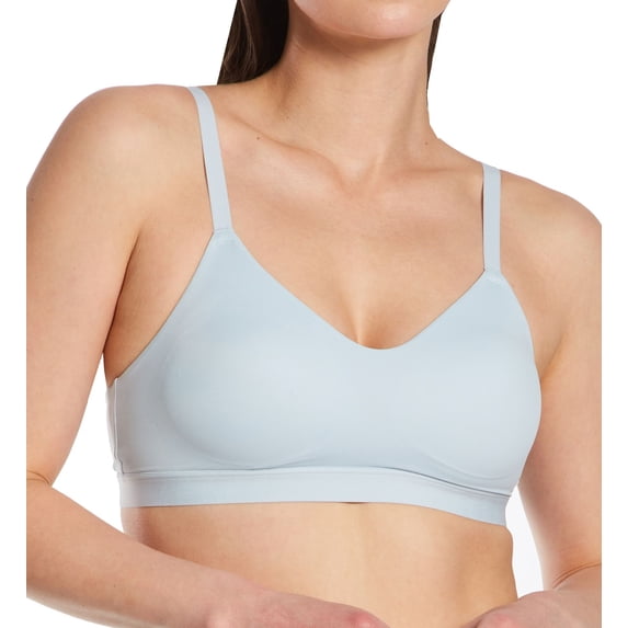 Women's Warner's RN1041A Cloud 9 Wireless Lift Bra (Baby Blue 3X)