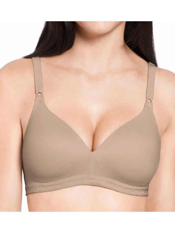 Women's Warner's 1269 Cloud 9 Wire Free Contour Bra (Toasted Almond 36B)