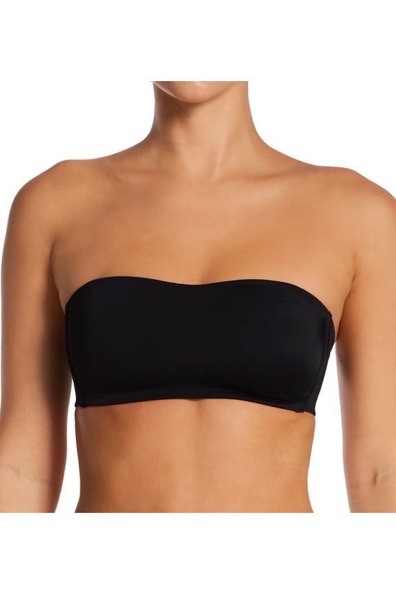 Women's Warner's RY0161A Easy Does It Wireless Lightly Lined Strapless Bra (Black XL)