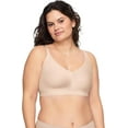 thumbnail image 1 of Warners Easy Does It® Underarm-Smoothing with Seamless Stretch Wireless Lightly Lined Comfort Bra RM3911A Color: Butterscotch Size: X LARGE, 1 of 3