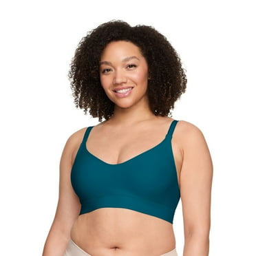 Warners Easy Does It Wireless Lift Convertible Comfort Bra RN0131A Color: Blue Coral Size: MEDIUM