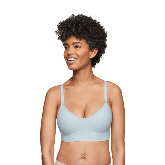 Warners Easy Does It Wireless Lift Convertible Comfort Bra RN0131A Color: Dusty Blue Size: 3X LARGE