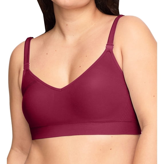 Women's Warner's RN0131A Easy Does It Triangle Seamless Lift Bra (Winterberry L)