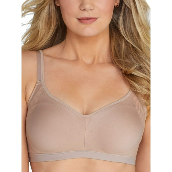Warners L Nylon Wire Free Bra, Toasted Almond