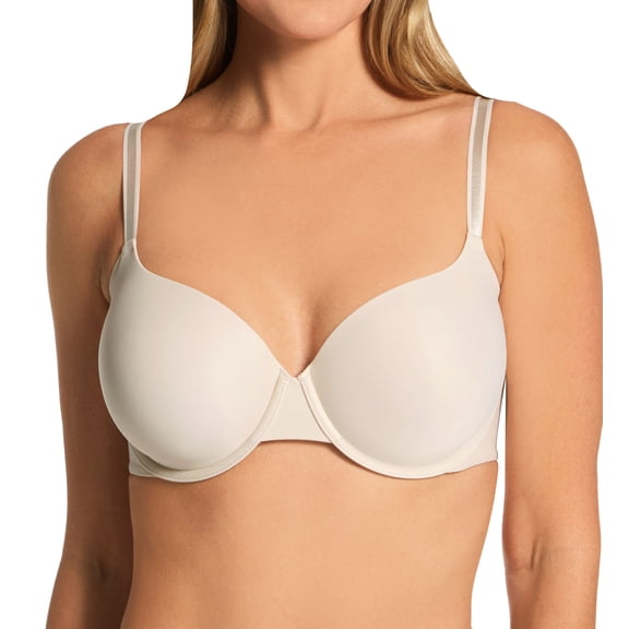 Women's Warner's RA3061A No Side Effects Underwire Lightly Lined Bra (Butterscotch 40C)