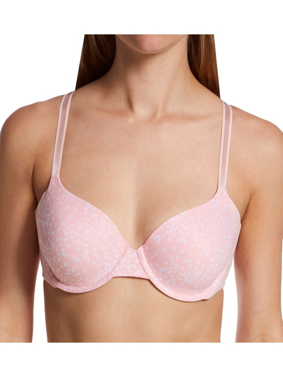 Women's Warner's RA3061A No Side Effects Underwire Lightly Lined Bra (Petals/Blush 38B)