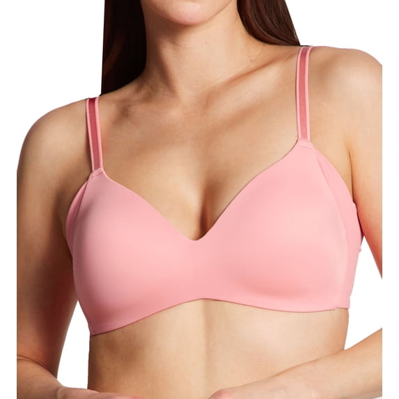 Women's Warner's RM3061A No Side Effects Underarm-Smoothing Wireless Bra (Rose 36C)