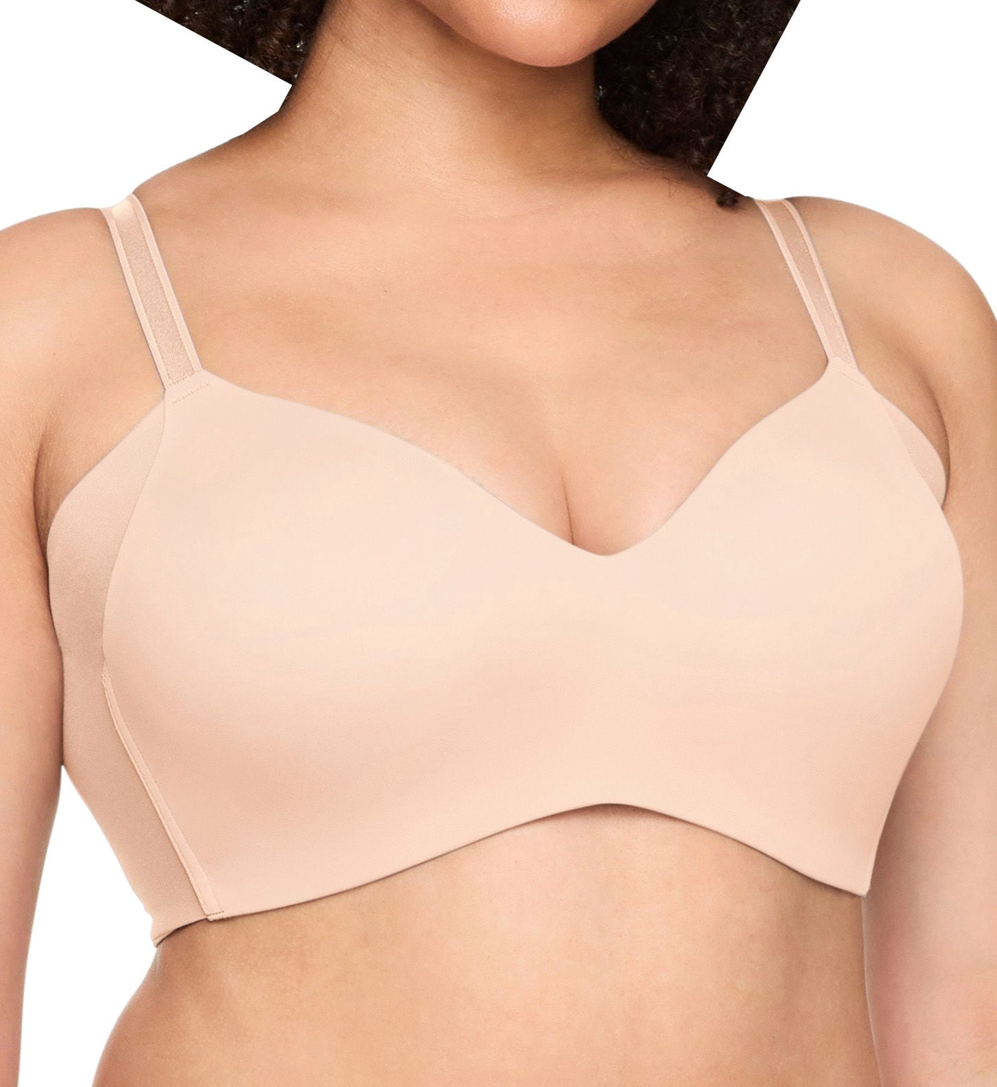 40 Sandshell Women's Warner's RM3061A No Side Effects Underarm-Smoothing Wireless ...