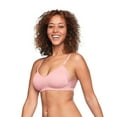 thumbnail image 1 of Warners No Side Effects® Underarm and Back-Smoothing Comfort Wireless Lift T-Shirt Bra RN2231A Color: Blush Size: 2X, 1 of 4