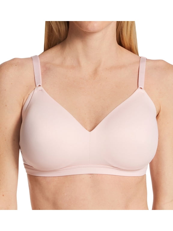 Women's Warner's RN2231A No Side Effects Wirefree Lift Bra (Blush XL)