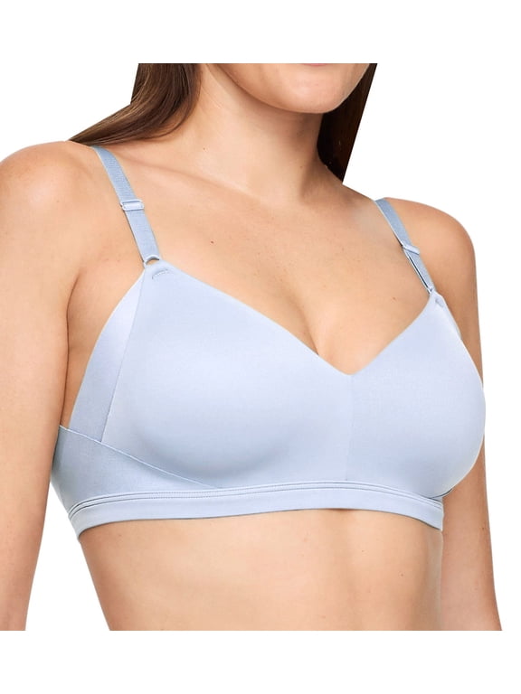 Women's Warner's RN2231A No Side Effects Wirefree Lift Bra (Frost XL)