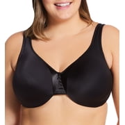 Women's Warner's 35002A Signature Support Satin Underwire Bra Black 42D