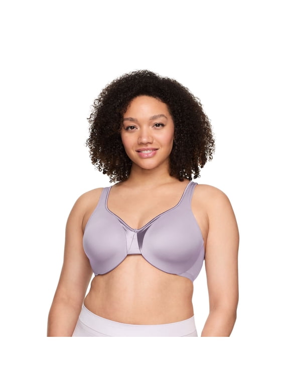 Signature Support Cushioned Underwire Unlined Full-Coverage Bra 35002A Color: Orchid Hush Size: 40 D