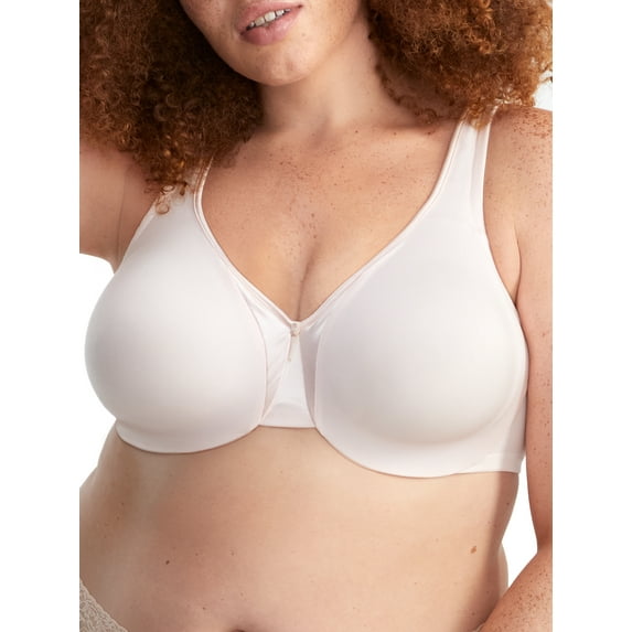 Warners Signature Support Cushioned Underwire for Support and Comfort Underwire Unlined Full-Coverage Bra 35002A