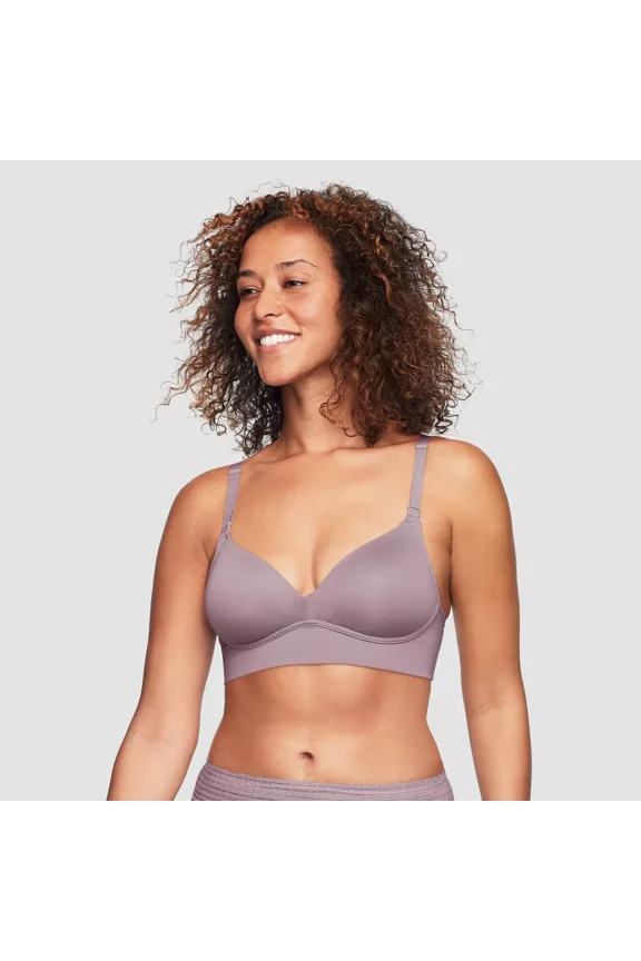 Simply Perfect By Warner's Women's Longline Convertible Wirefree Bra - Mauve 38D