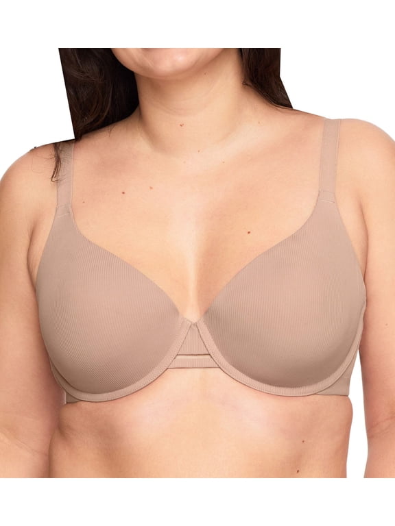 Women's Warner's RPU09 Cloud 9 Underwire Lift T-Shirt Bra (Toasted Almond 34B)