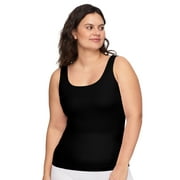 Warners Blissful Benefits Women's Seamless Smoothing Tank with Inner Shelf, 1-pack, Sizes XS-3X