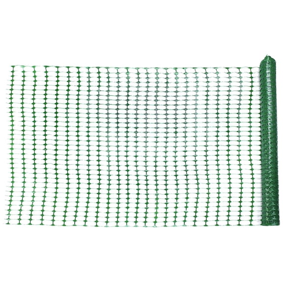 Mutual Industries 14993-38-48 4' x 100' Green Warning Barrier Fence, one Size