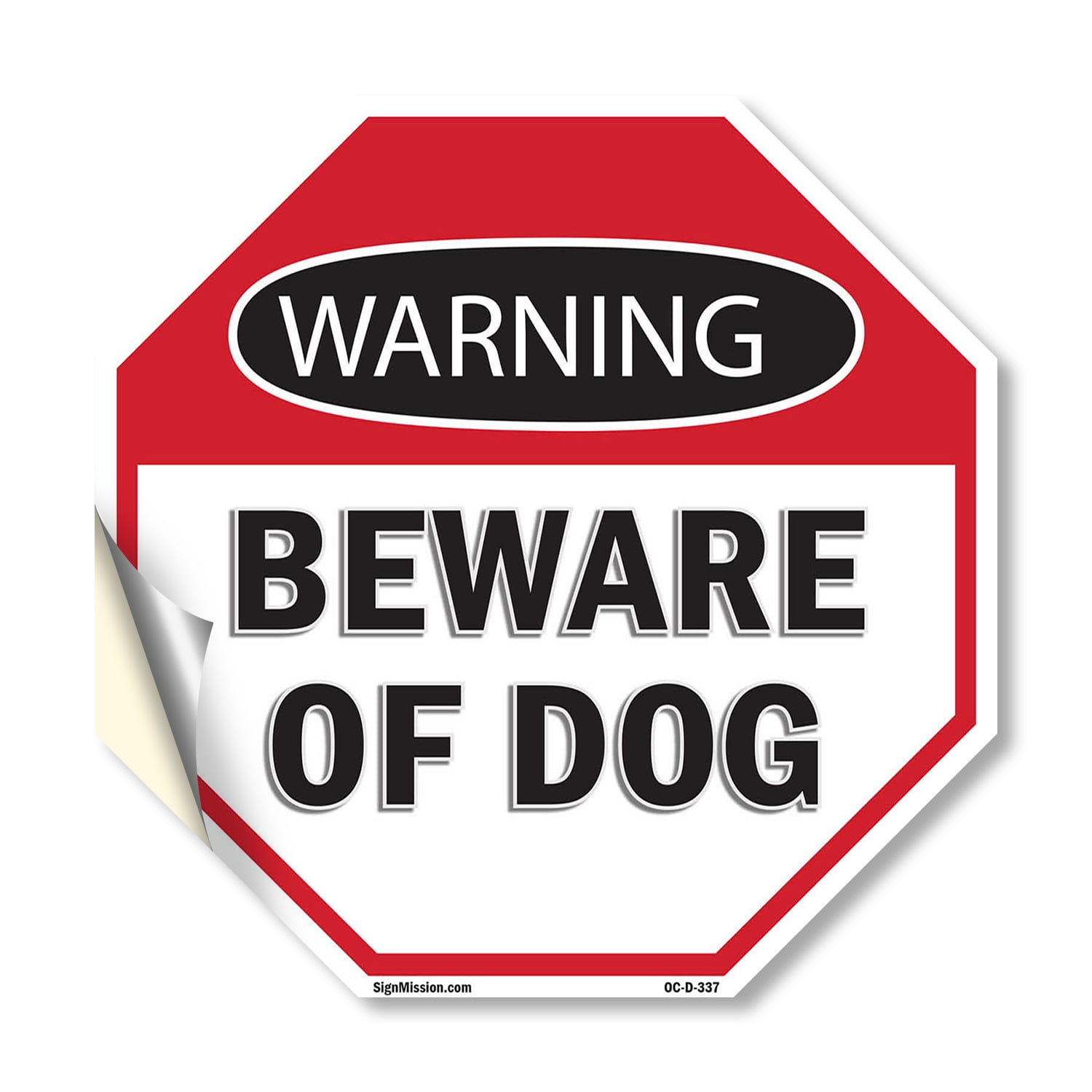 Vinyl Beware Of Dog Safety Signage, Warning Sign At ₹ 425/piece In Bengaluru
