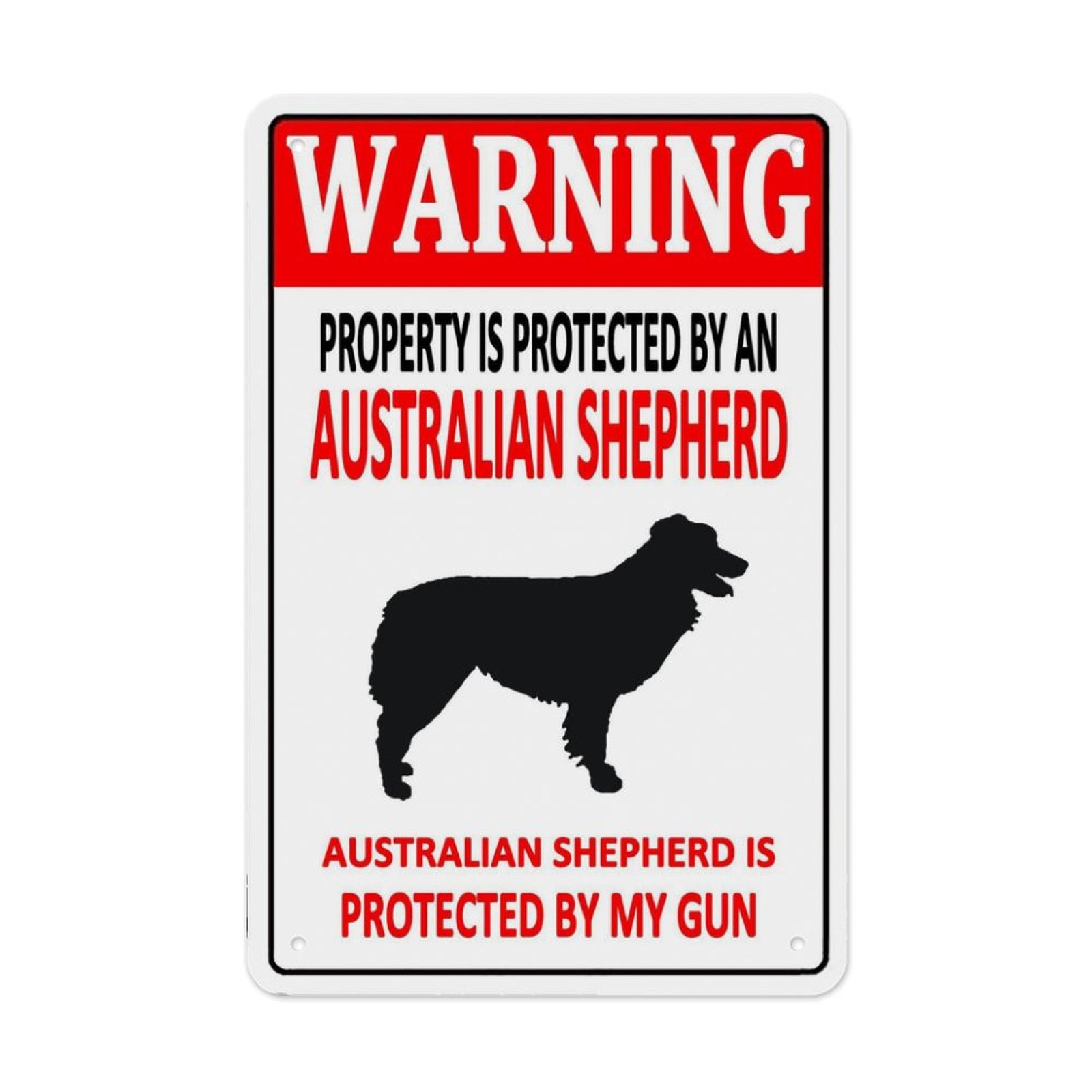 ADVPRO Beware Of Australian Shepherd Dog LED Neon Sign - 12x8.5 Inch Light Sign For Home, Bar, Garage Decor