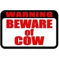 thumbnail image 1 of Warning Beware of Cow Sign, 1 of 1