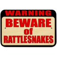 thumbnail image 1 of Warning Beware of Rattlesnakes Sign, 1 of 1