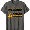 thumbnail image 1 of Warning! Cancer Destruction In Progress, Cancer Awareness T-Shirt, 1 of 4