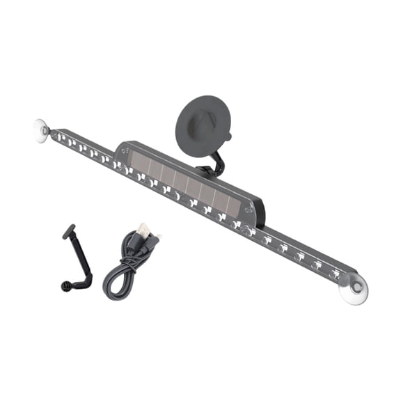 Warning Collision Rear End Flashing Lights Solar LED Decorative Lights Strobe Lights For Trucks With Remote Solar Led Decorative Light Emergency Light For Vehicles Roof