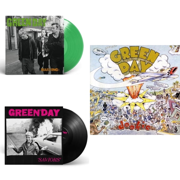 Warning (Fluorescent Green LP Vinyl) & Saviors & Dookie (Picture Disc)