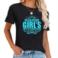 thumbnail image 1 of Warning Girls Trip In Progress T-Shirt, 1 of 3