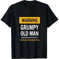 thumbnail image 1 of Warning Grumpy Old Man Costume T-Shirt, 1 of 4