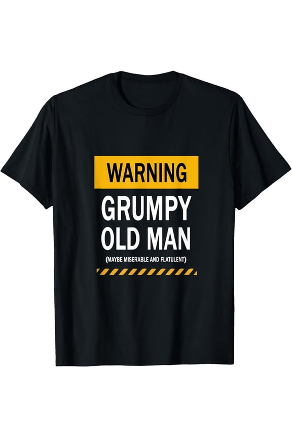 Warning Grumpy Old Man Costume T-Shirt