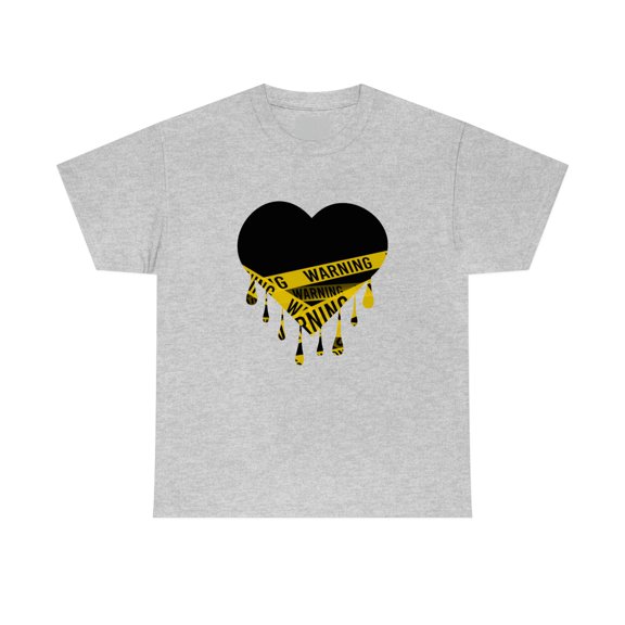 Warning Heart T-Shirt