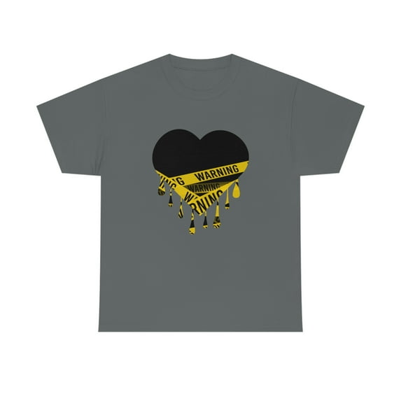 Warning Heart T-Shirt